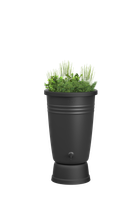 green basics récup d'eau plus 110ltr living noir